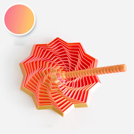 Estrella antiestrés 3D — Calma tu mente y decora tu espacio