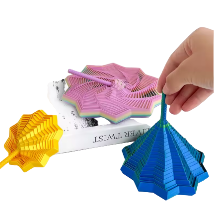 Estrella antiestrés 3D — Calma tu mente y decora tu espacio