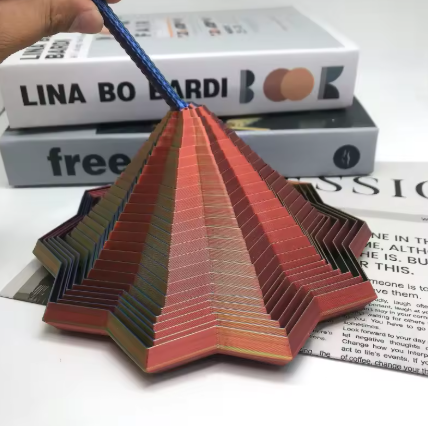 Estrella antiestrés 3D — Calma tu mente y decora tu espacio